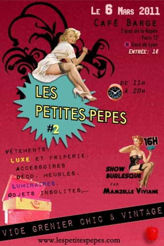 Burlesque, pin-up market, Dita Von Teese, Les petites pépés
